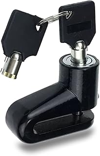 APBDL1 Universal Anti-Theft Wheel Security Disc Brack Lock with 2 Keys for Bikes/Scooty/Cycle/Motorcycle Disk Locker Disc Lock