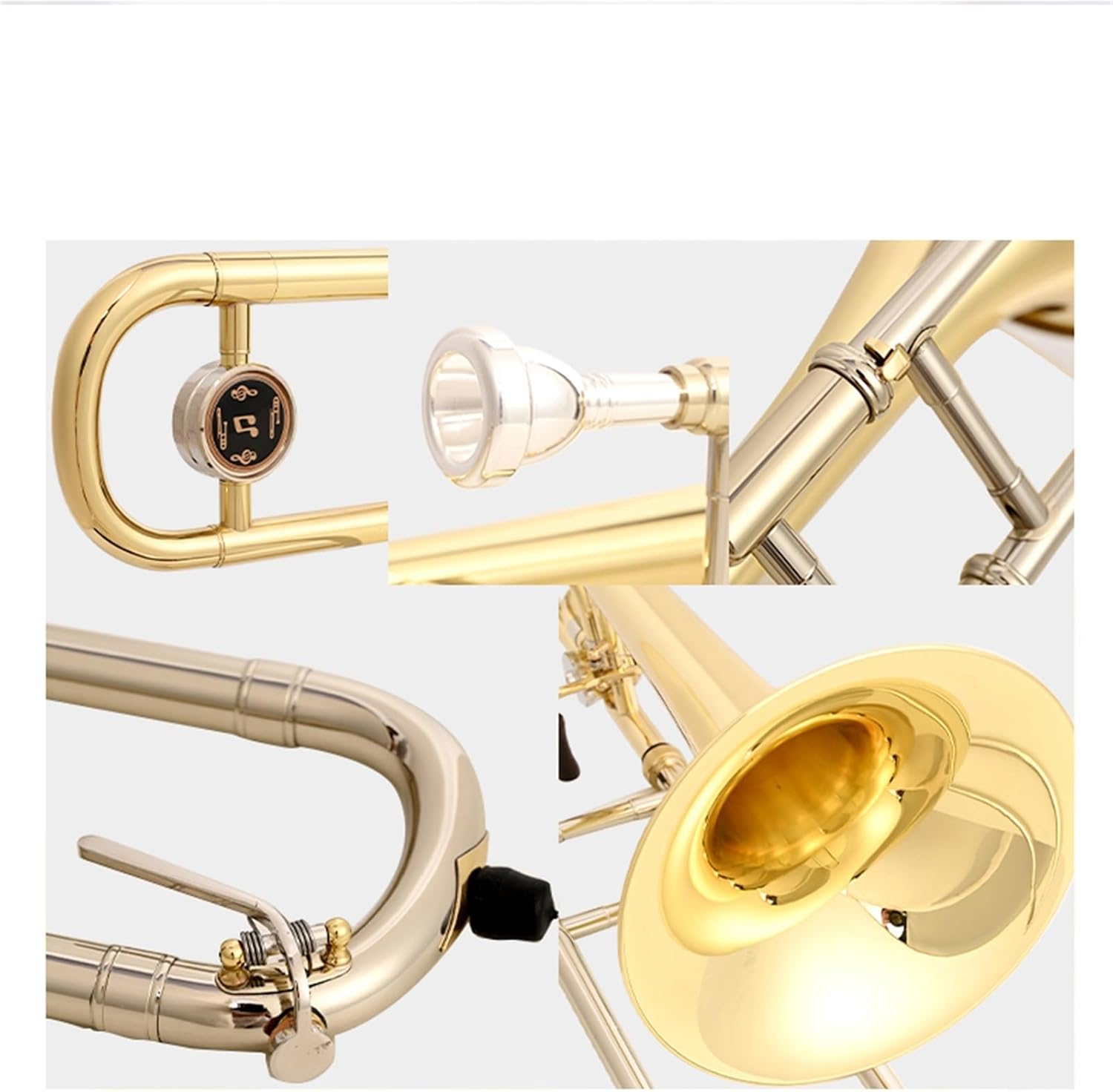 初心者とバンドのためのB♭管テナートロンボーン 標準的なトロン