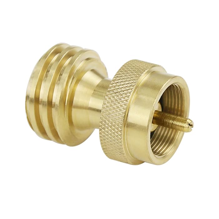 Buy Hisencn Propane Tank Adapter for Disposable Throwaway Cylinder