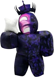 Forsaken AncientNoli Plushie, 12 Inch Stuffed Doll, Soft Plush Figure, Gaming Collectible, Game Room Decor, Black Purple Plush, Gift for Gamers and Fans (30cm)