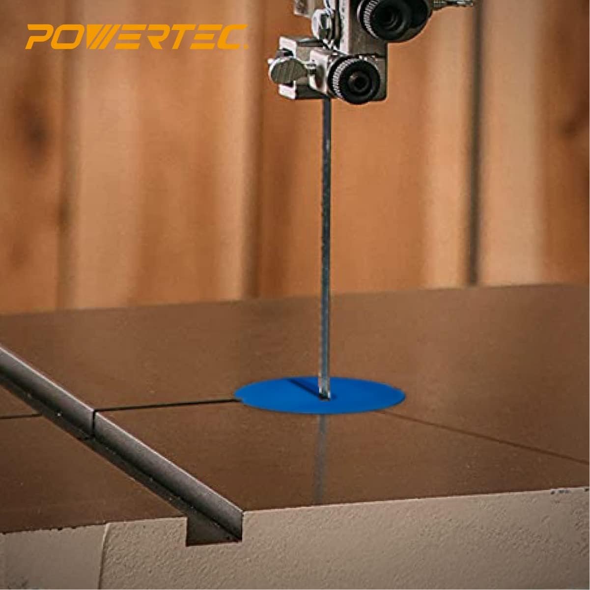 POWERTEC 71084 Zero Clearance Table Saw Insert for Jet Bandsaw Models – 5 Pack