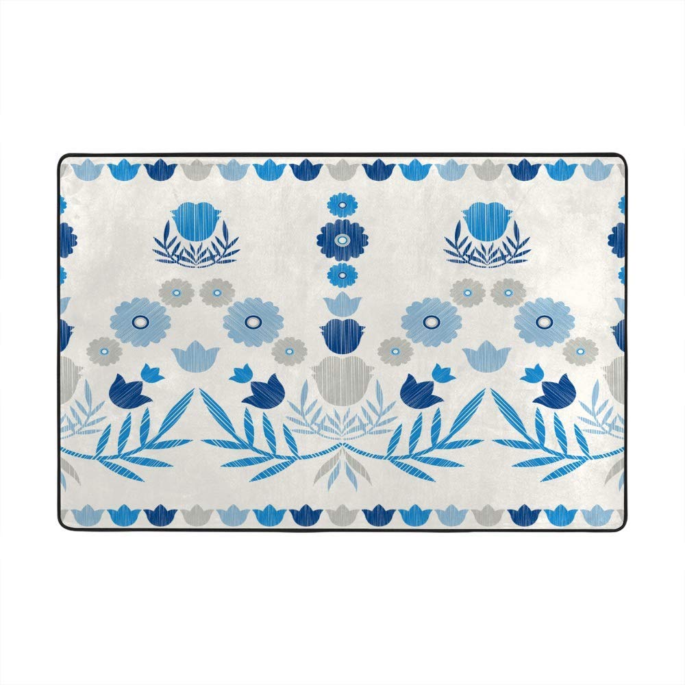 Tapis de sol facile à nettoyer pour cuisine et salon grand format antidérapant