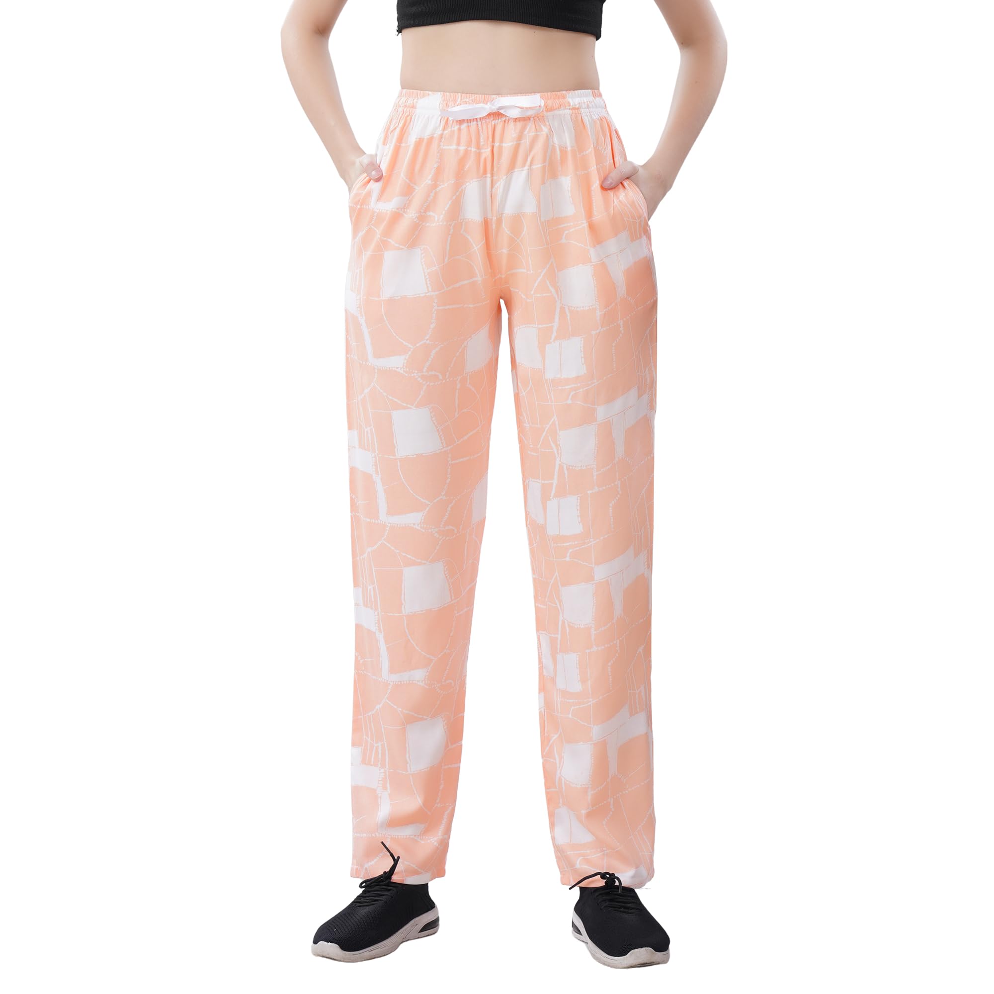 trylo Cotton Fabric Relaxed Fit Printed Full Length Pyjama PJ-1181-picture-15