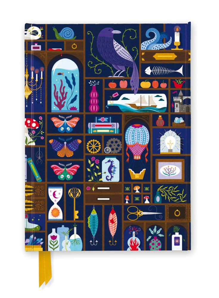 Jenny Zemanek: A Cabinet of Curiosities (Foiled Journal) (Flame Tree Notebooks)