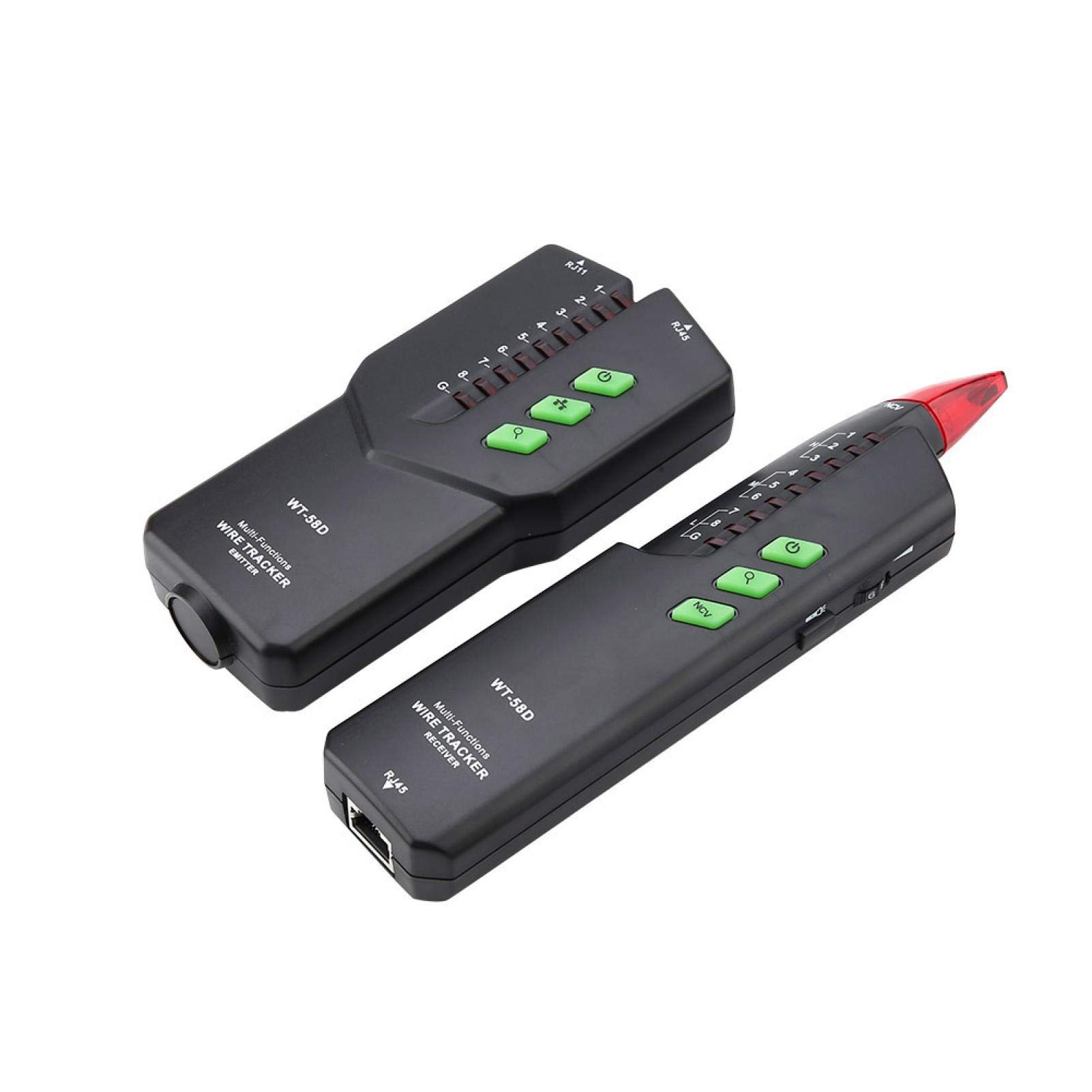 Akozon WT-58D Draht Tracker Handheld Netzwerkkabel Tester Line Finder Telefon Wire Detector Tracker Tool