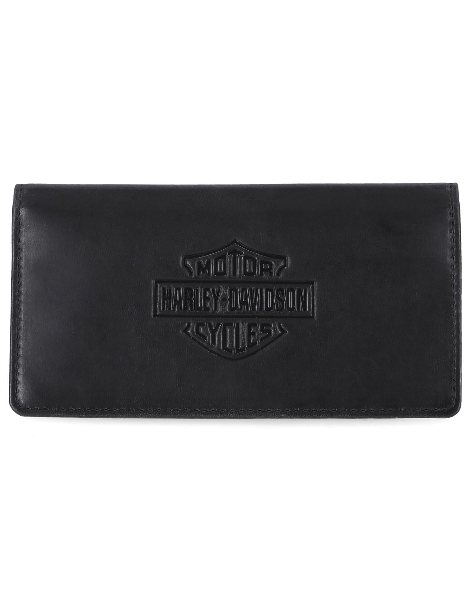 Harley-Davidson Men's Genuine Leather Rfid Blocking Rodeo Wallet