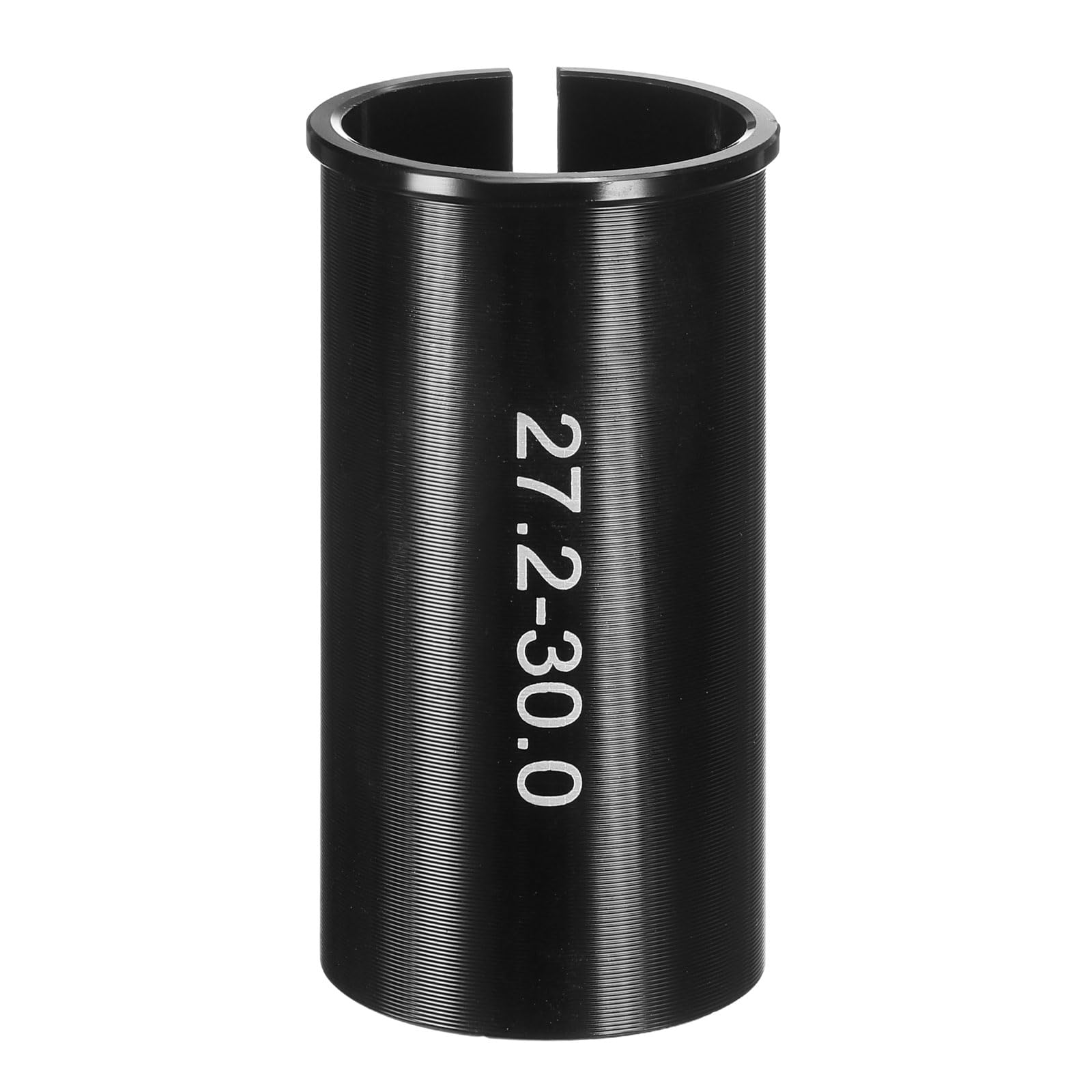 sourcing map Alloy Bike Seat Post Reducer Shim 27.2mm to 30.0mm 60mm Length Aluminum Bicycle Reducing Sleeve Conversion Seat Post Tube Adapter for Mountain Bike Road Bike City Bike