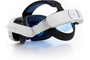 Extended Power for Virtual Explorations: 8000mAh Battery Head Strap for Meta Quest...