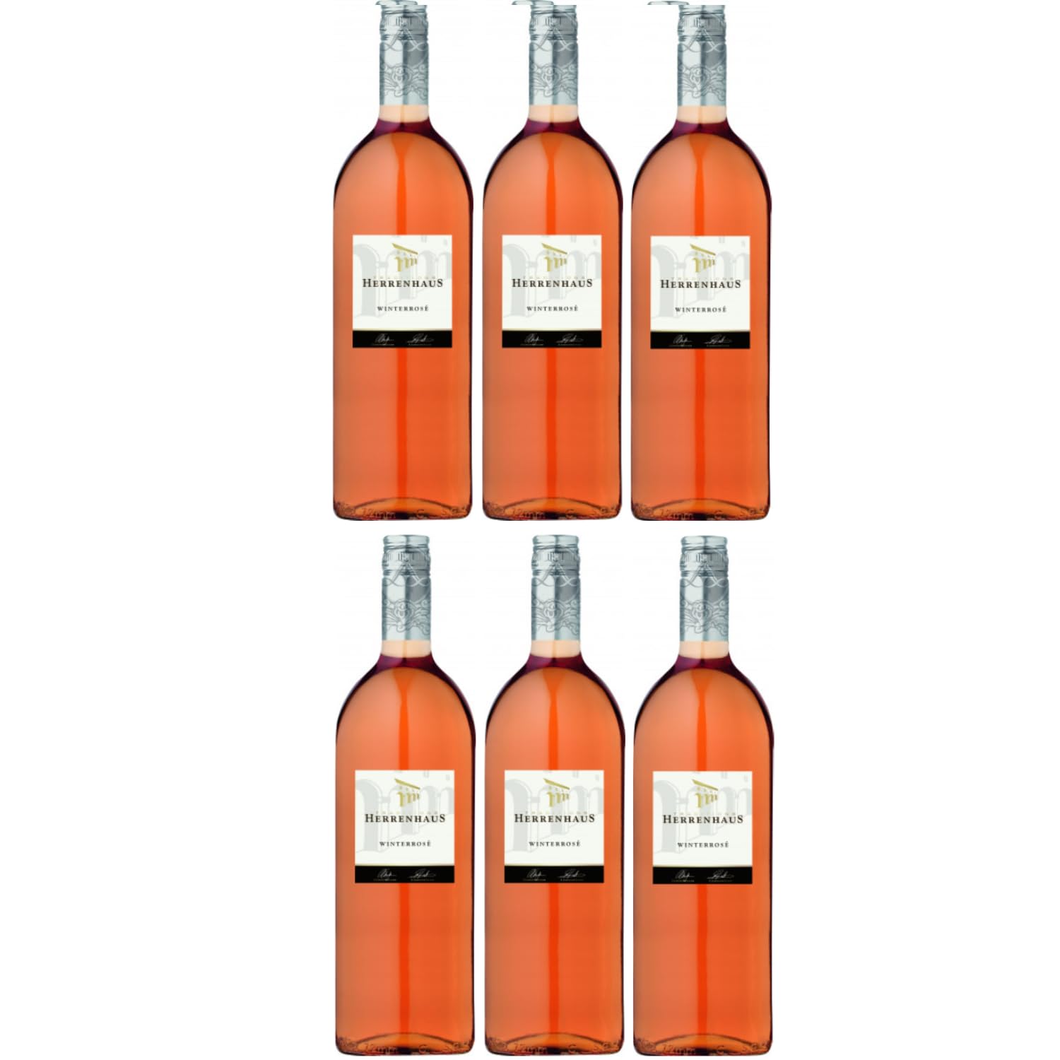 Weingut Lergenmüller Traditions Herrenhaus Winzer Glühwein Lieblich Deutschland Inkl FeinWert E-Book (Rosé (6 x 1,0l))