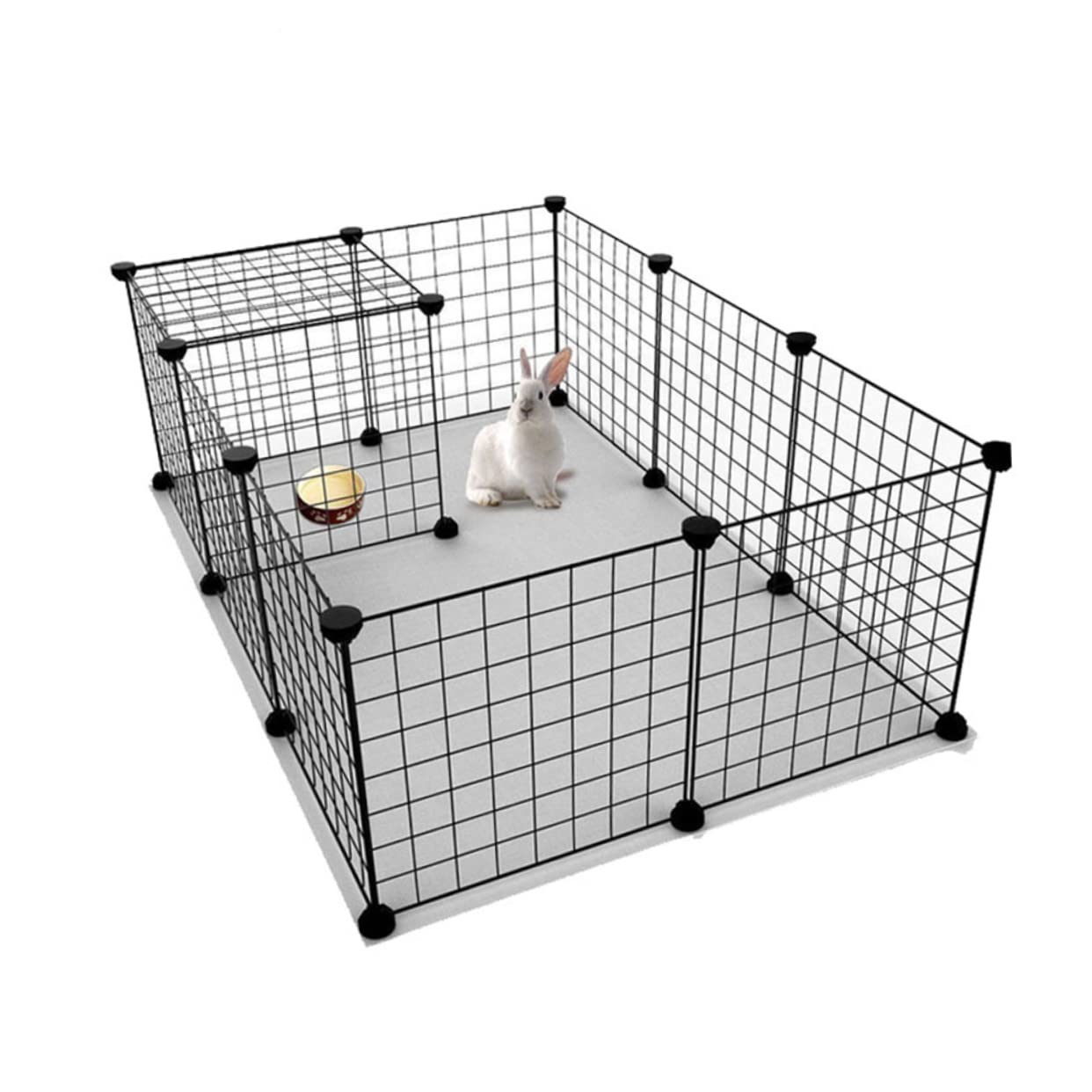 Cage en fer pour animaux : fini les fuites avec le verrou coulissant