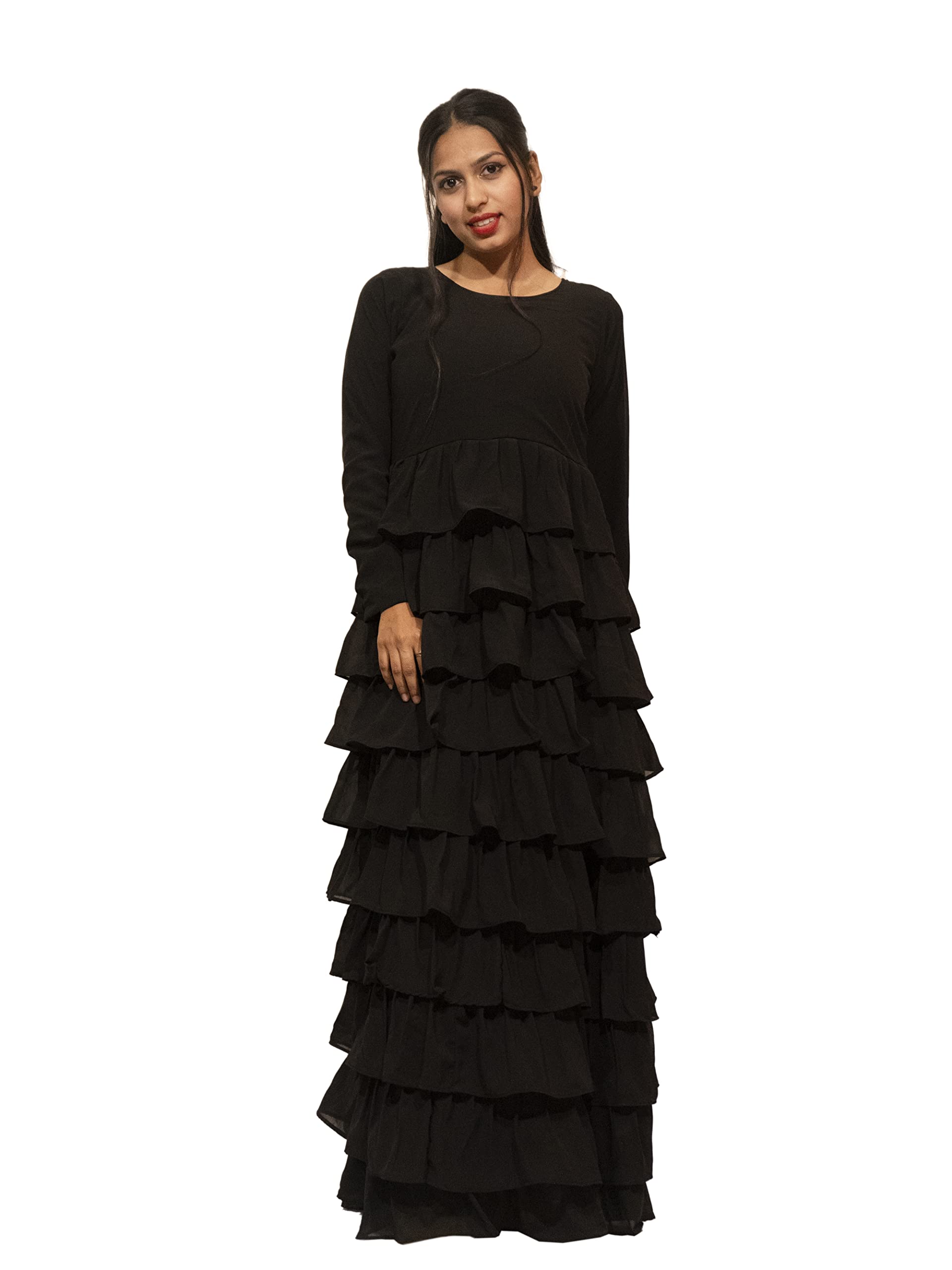 Forever Modest Shereen Ruffle Maxi Dress