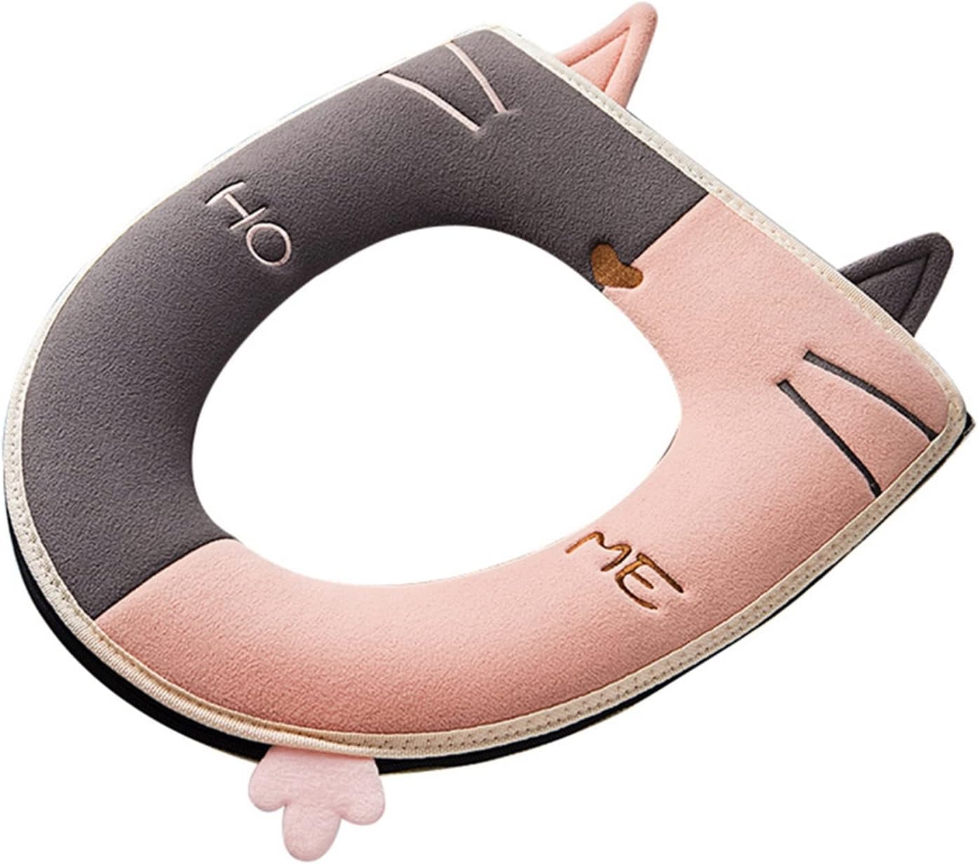 Cat Toilet Seat Cover Handle Toilet Cushion Thickened Toilet Seat Cover