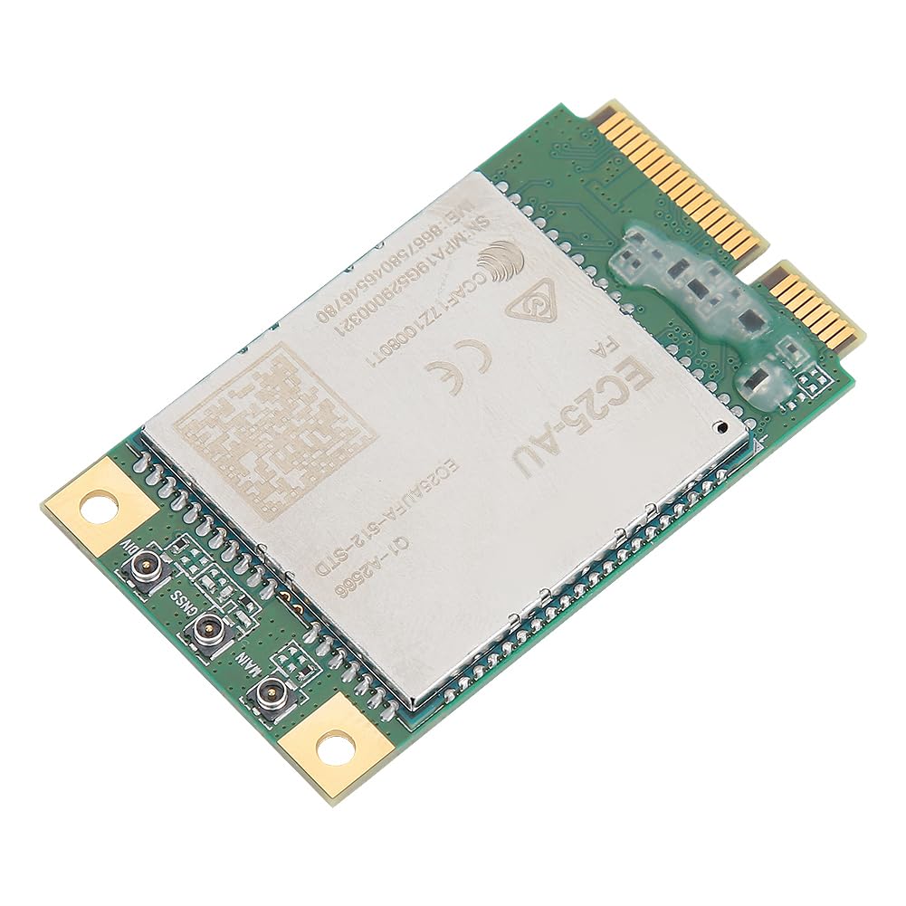 Módulo Mini PCI-E 4G LTE para Quectel EC25-AU en América Latina/Australia/Taiwán - Velocidad de Comunicación Rápida para Enrutadores Industriales, PDA - 1 Módulo 4G