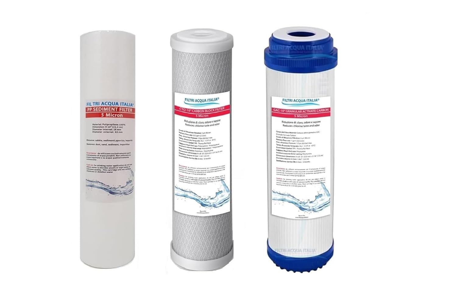 Filtro Ad Osmosi Inversa 3 Stadi Per Acquari | WaterFilterMan Per Acqua Marina E Tropicale - Foto 9