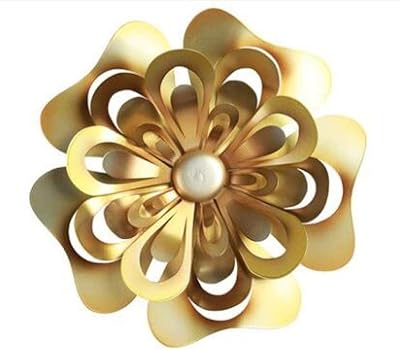 Sinzong Escultura Decorativa Pared 3d Estereo De Pared Oro De