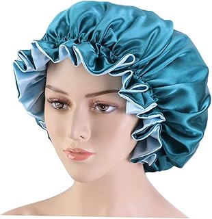 Outanaya 1Pc Gorro De Cetim Touca De Dormir Touca De Gorro De Seda De Noite Feminino Touca De Cetim Touca De Seda Para Dormir Envoltório De Cabelo Para Gorro De Dormir
