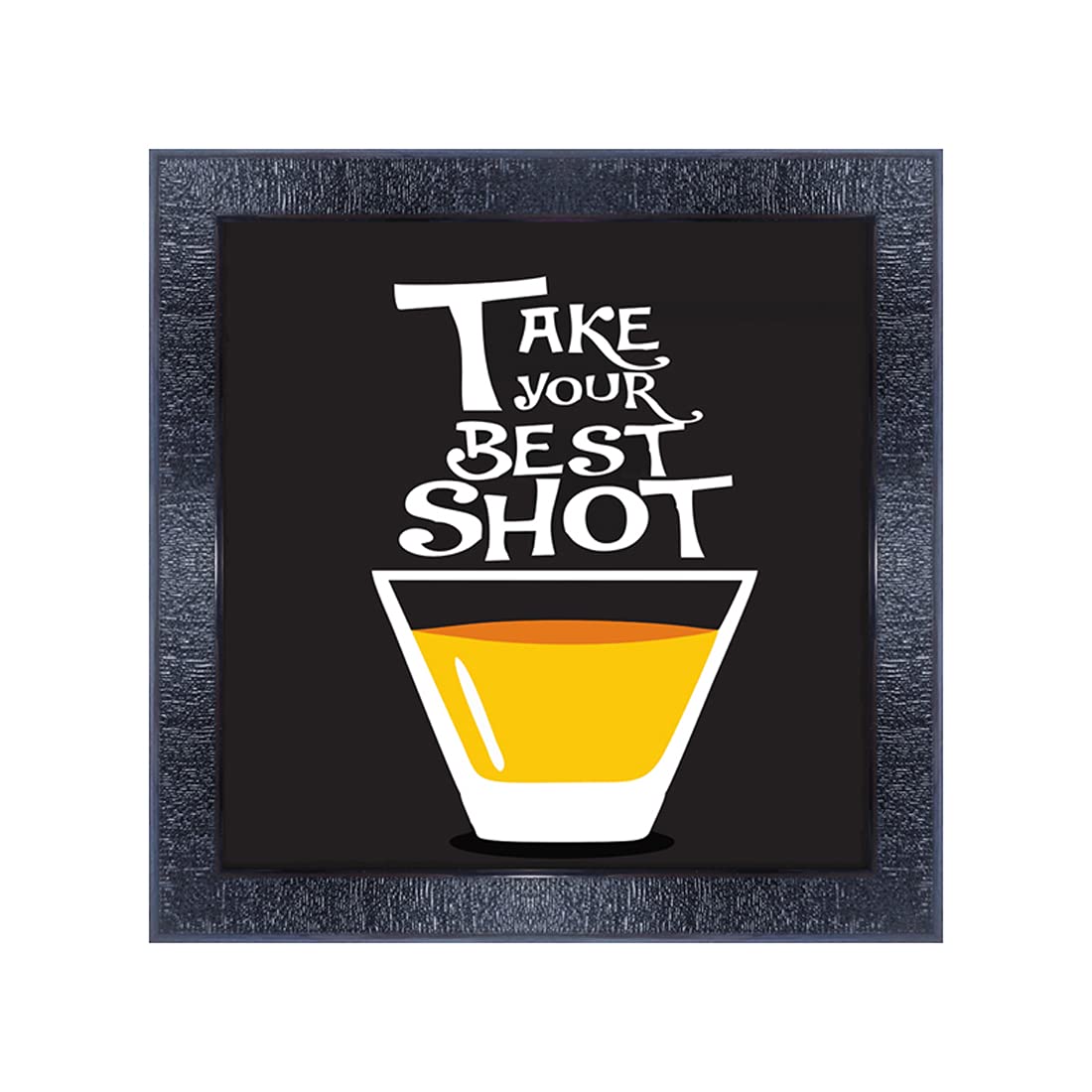 pnf Poster And Frames Motivational Quotes Frames With Acrylic Sheet | For Living, Bedroom | Home Decoration Item | Best Gifting Option (13x13inch) 306