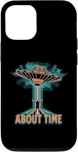 Miniatura 1 de iPhone 14 Pro UFO Alien Space Nave Abduction About Time Case