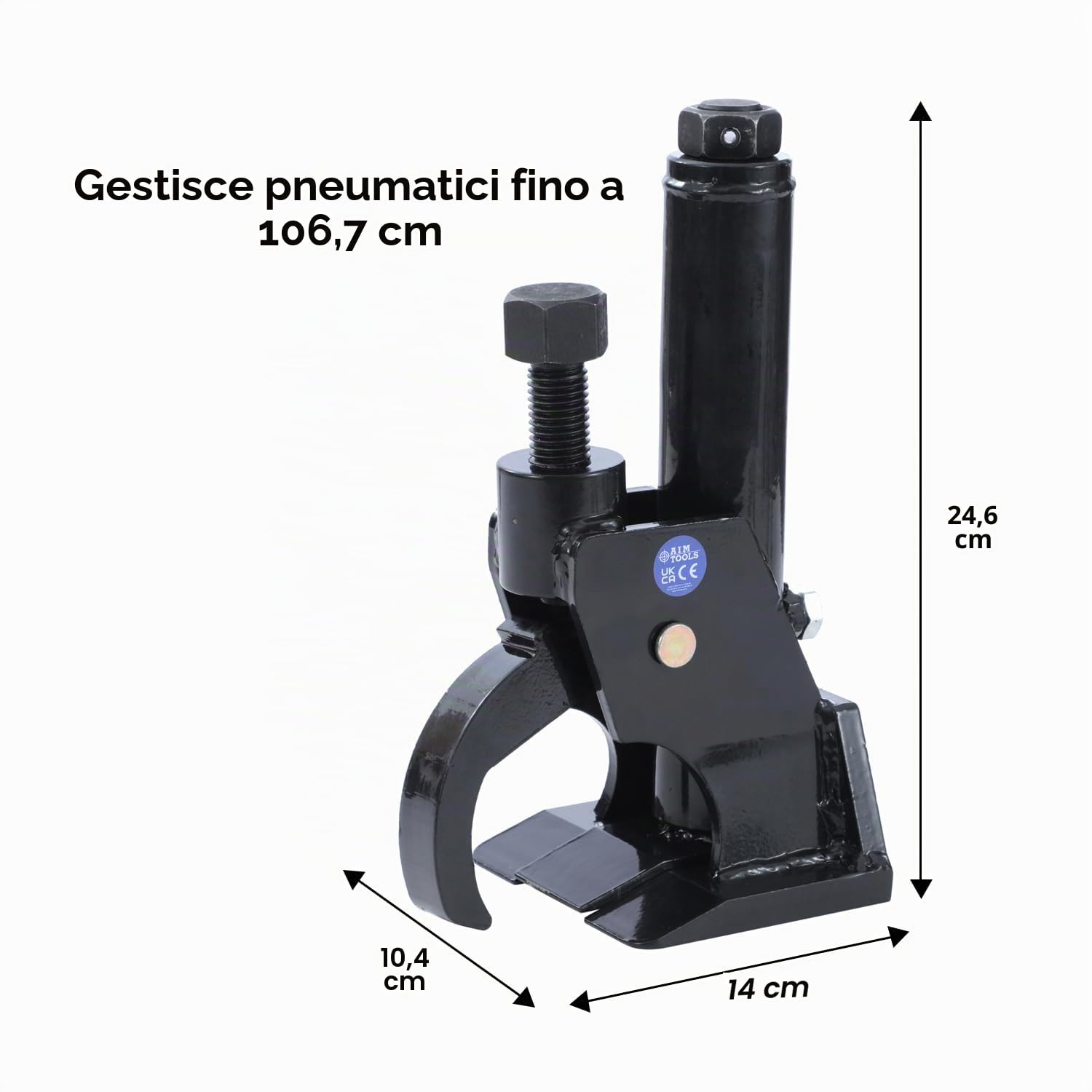 AIM Tools Manuale Stallonatore per Pneumatici per Pneumatici da 38" a 42" Utensili per Smontagomme Universali per Auto Trattori Camion ATV Moto Ruota Smontaggio Riparazione