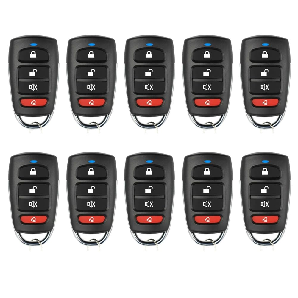Mando Garaje 433 MHz con Cuatro Canales Independientes para Duplicar Llaves de Portal