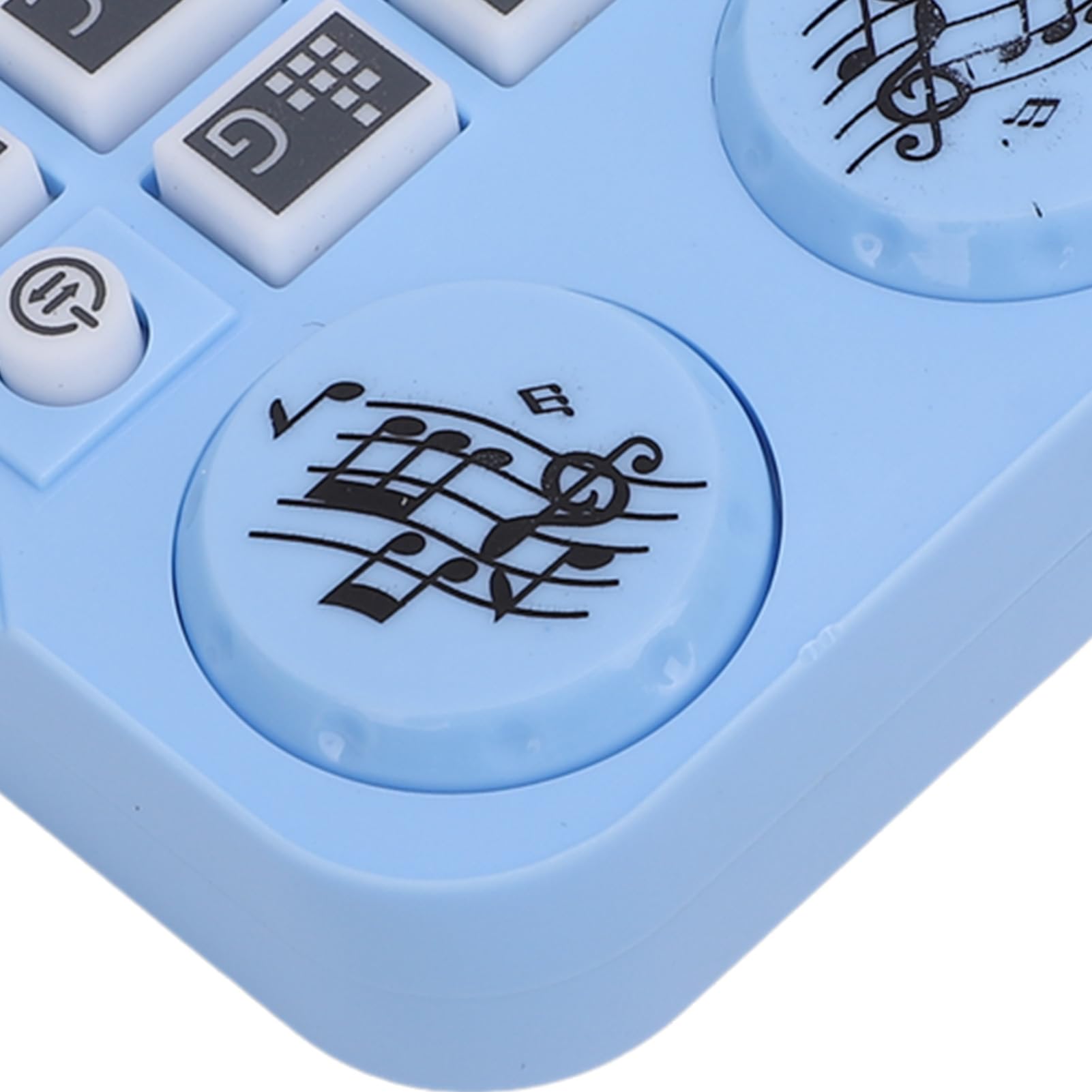 DJ Disc Player Lettore Colorato con Effetti Sonori Interattivi Portatile (cielo blu)