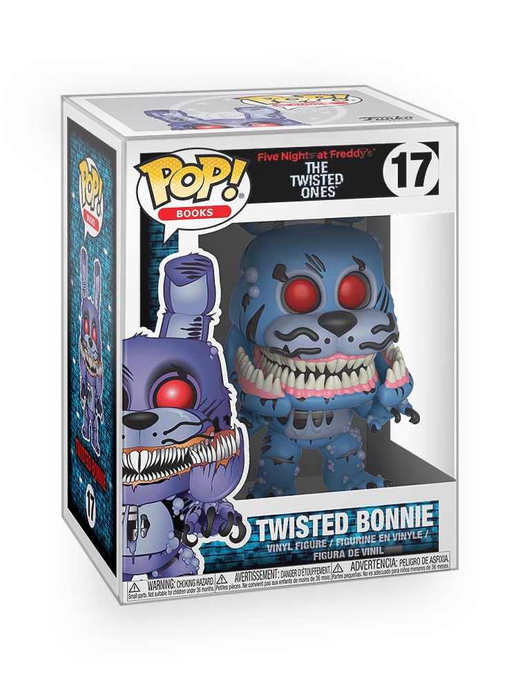 Funko Pop! FNAF: Five Nights at Freddy's – Twisted Bonnie Vinyl Figure | Articoli da collezione in bundle con protezione per scatola