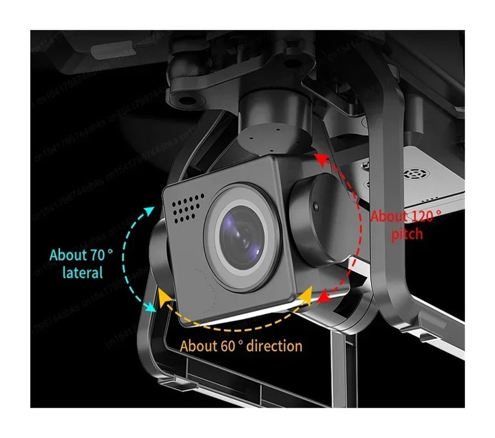 Drone con fotocamera F7s 4K PRO Quadricottero