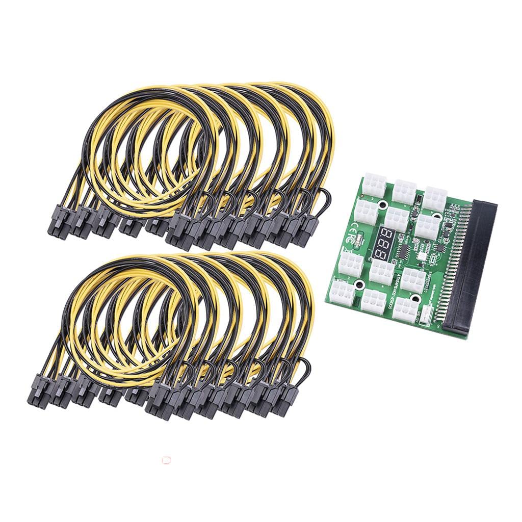 power module breakout board for psu server 6pin to 8pin board+50cm cable| power supplies| computer components & parts |computers/tablets & networking