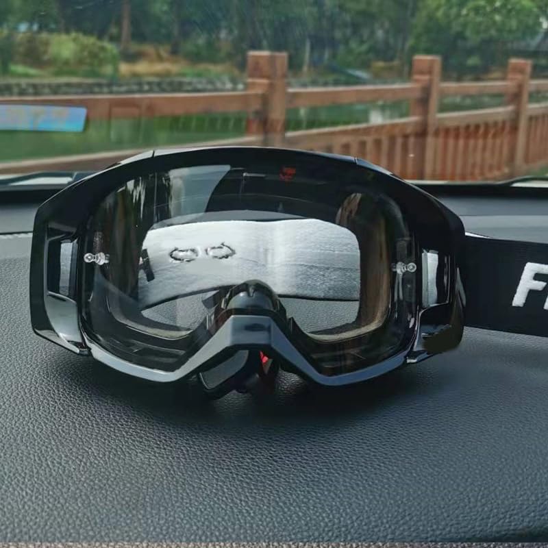 Occhiali da motocross, occhiali da sole antivento per moto da cross e moto, occhiali protettivi e maschera da sci