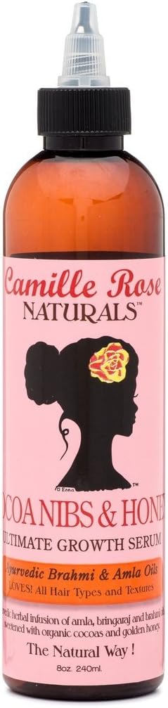 Camille Rose Naturals Cocoa Nibs and Honey Ultimate Growth Serum 8 oz