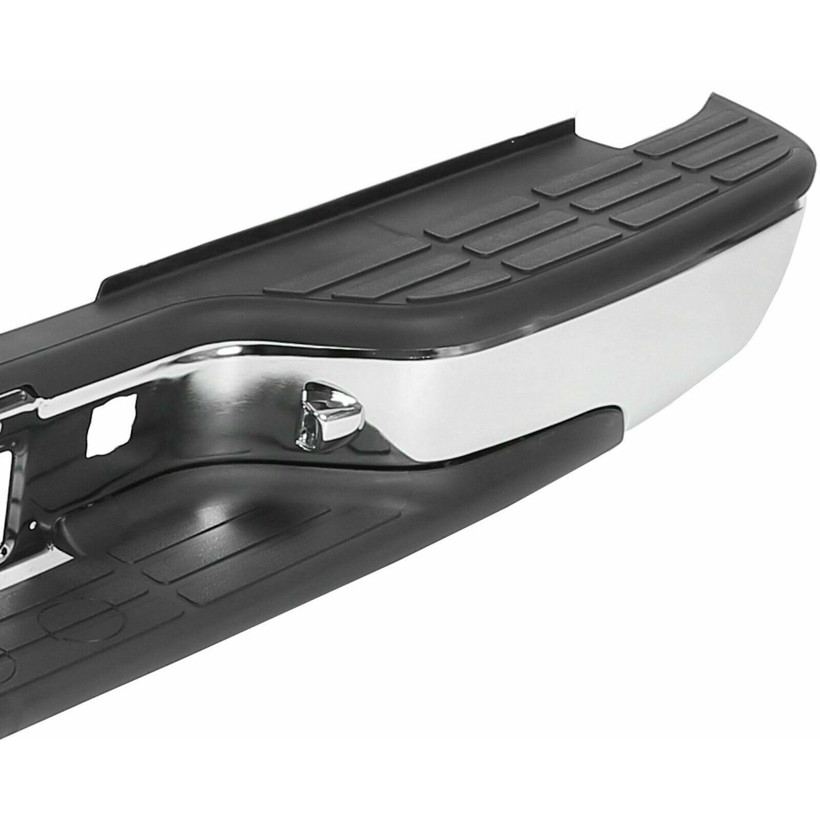 Step Bumper Assembly Rear Steel Silver for Chevy for GMC for Sierra 3500/2500HD image 2