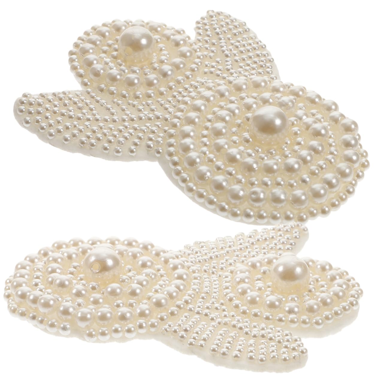 Lurrose Lot De 4 Patchs De Réparation Pour Vêtements Patchs Décoratifs Pour Chapeaux Pour Robe De Mariée 2 Pièces X 4