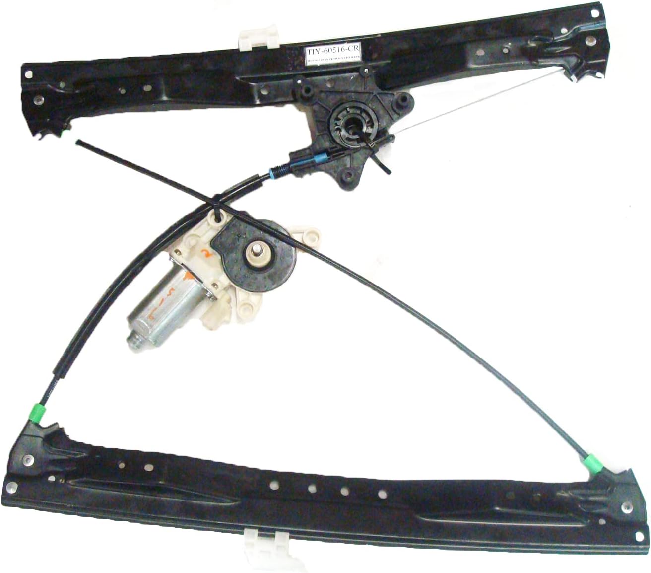 TYC 660477 Power Window Motor and Regulator Assembly Rear Right-Side Compatible with 2000-2006 Chevrolet Suburban Suv