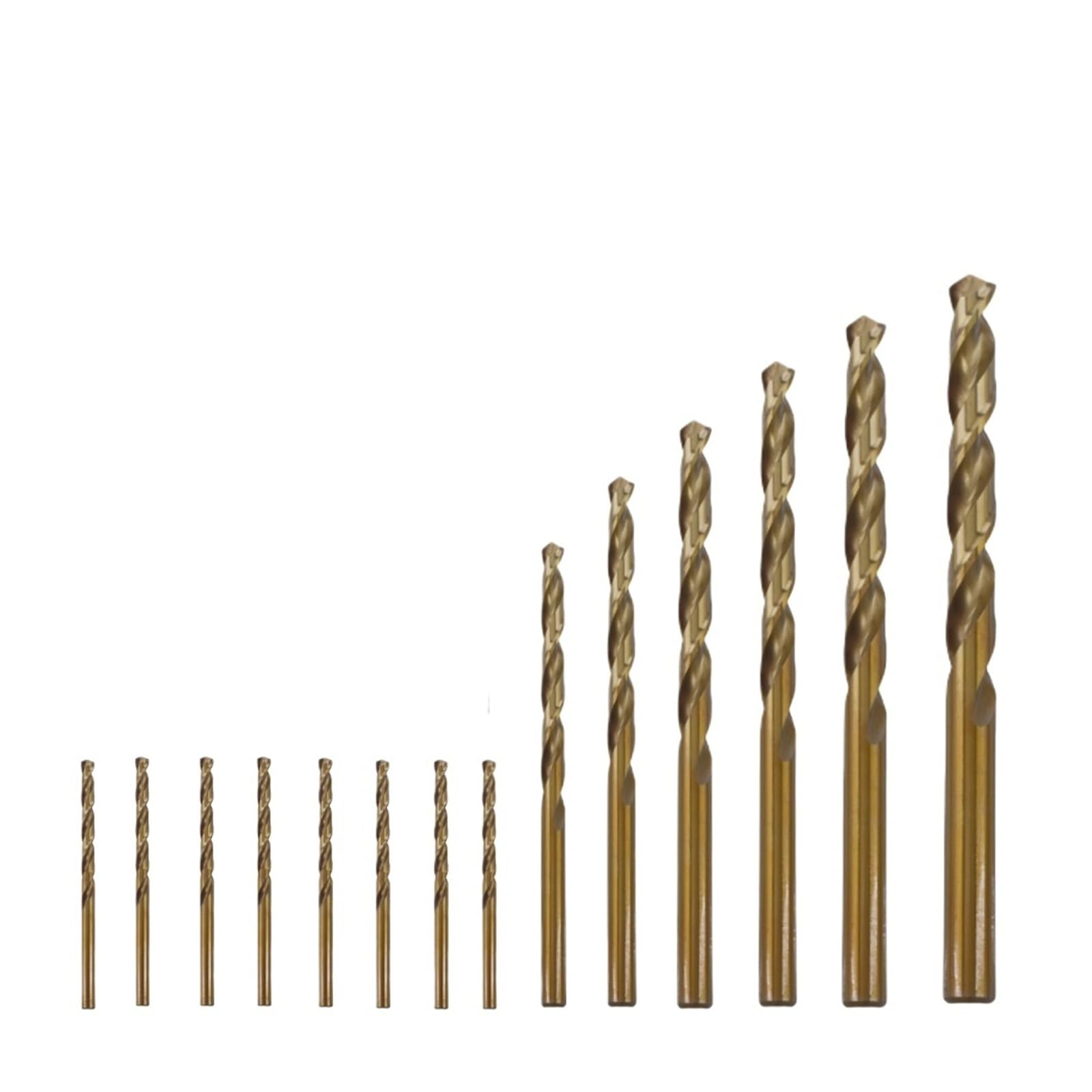 Broca para metal Juego de brocas helicoidales recubiertas cobalto(14.0mm,5PCS)