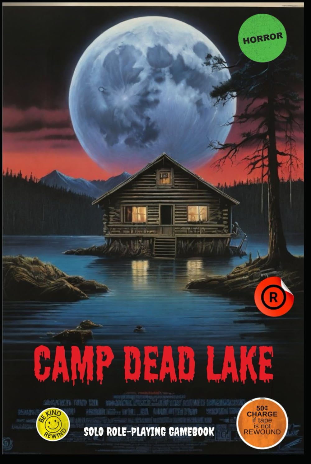 CAMP DEAD LAKE: Slasher VHS Cover Edition