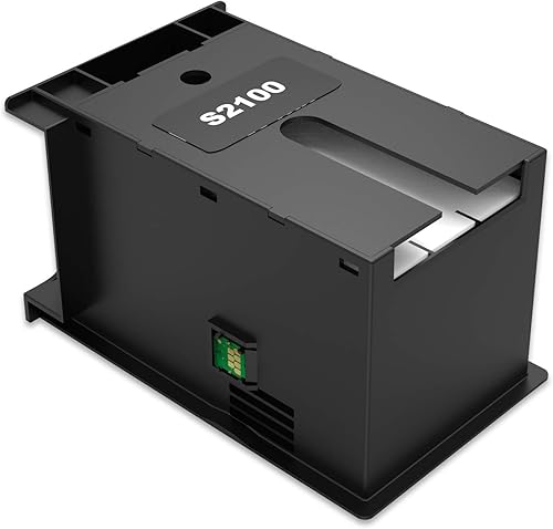 F-ink Caja de mantenimiento remanufacturada de repuesto para caja de mantenimiento de tinta S2100 o C13S210057, funciona con impresora SureColor