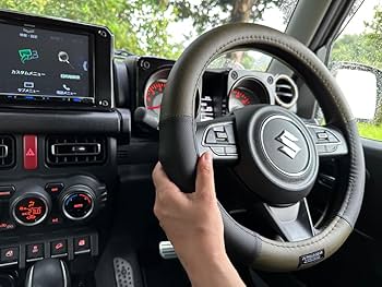 青色LED発光 グレー ハンドル型アクセサリー Hizm/札形ペンダントS 紺碧に彼岸花一輪/純チタン製/チェーン