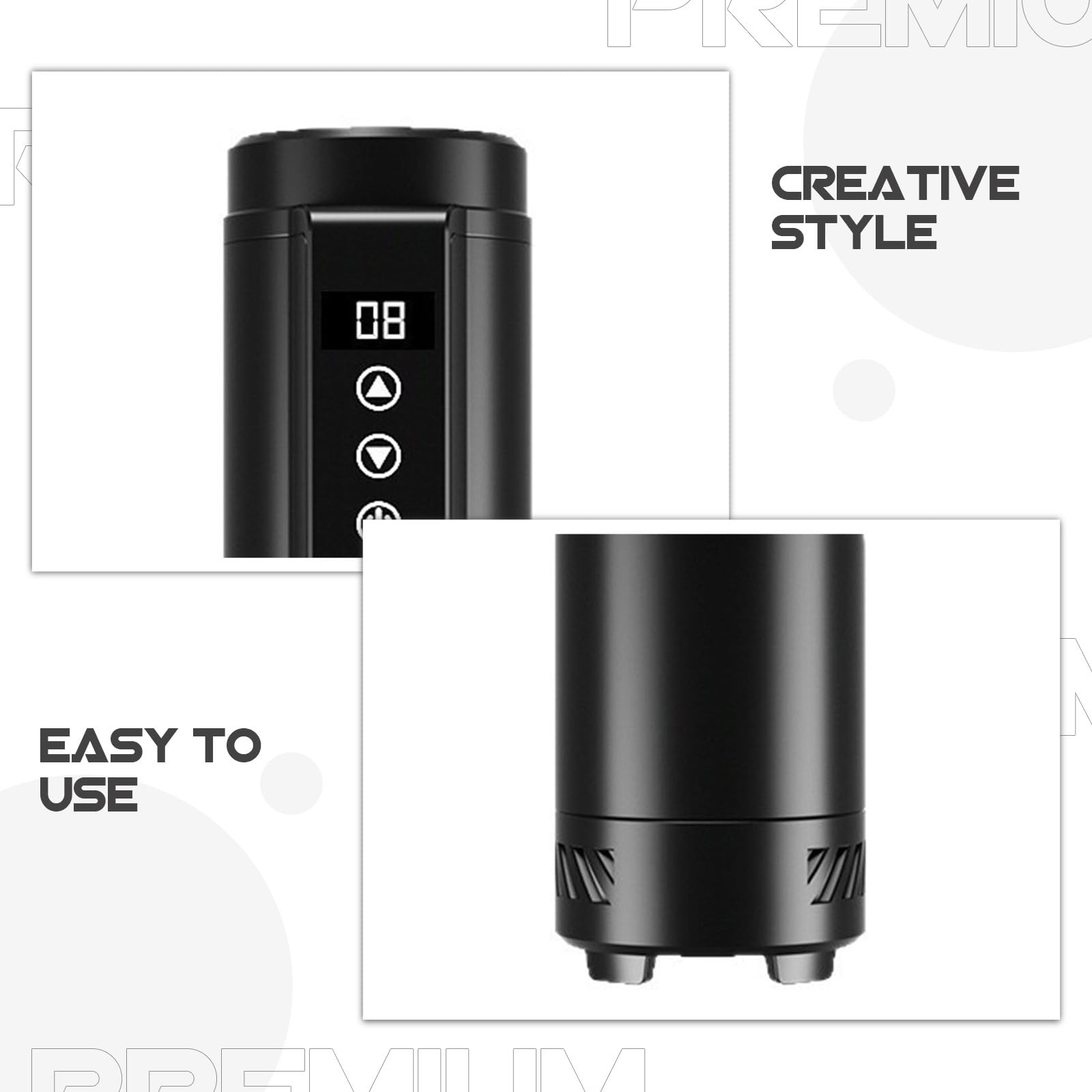 Beaupretty Caja Refrigerante Portátil para Insulina con Enfriamiento por USB y Control Preciso de Temperatura, Ligera y Compacta para Viajes y Transporte Seguro de 3-5 Plumas