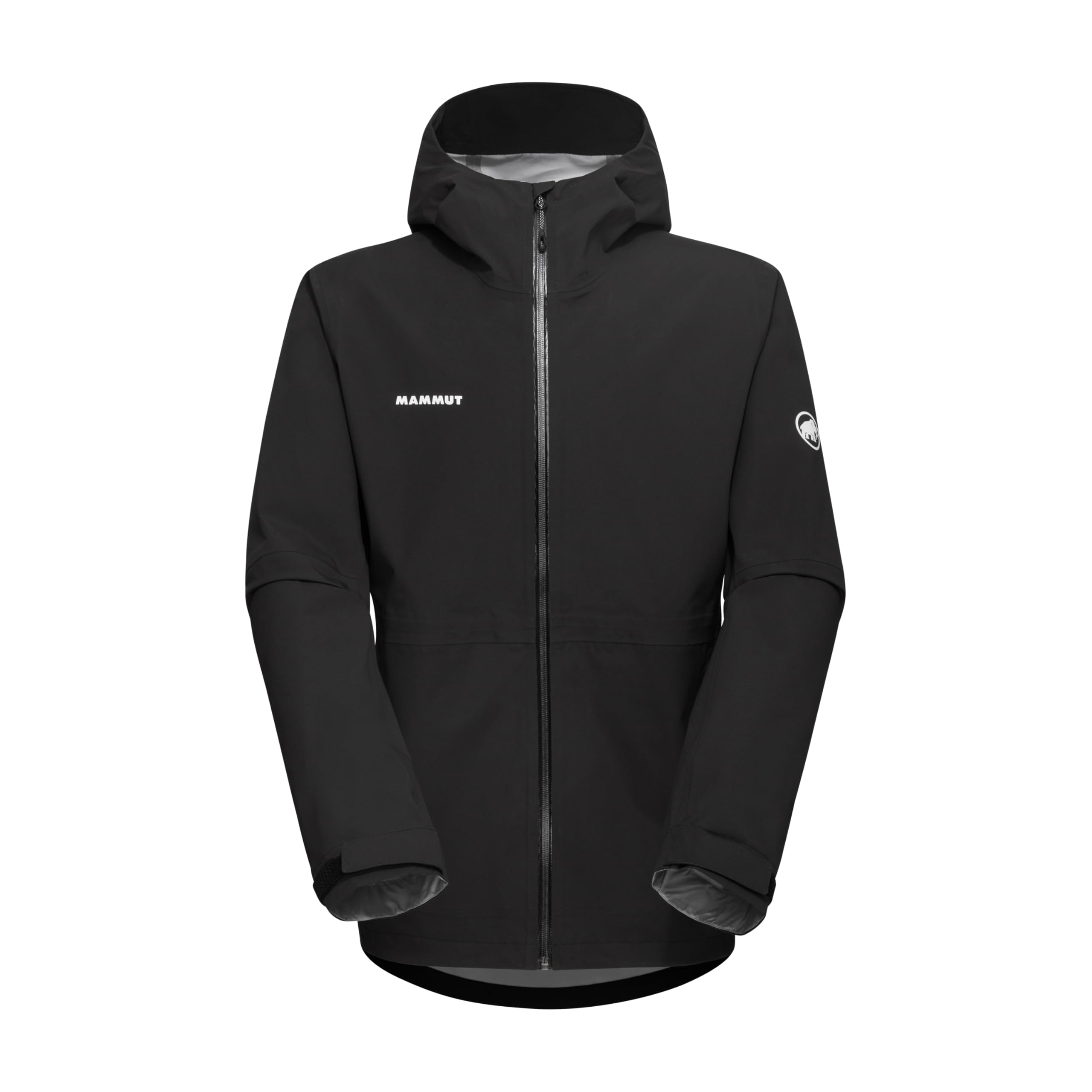 Mammut Linard Guide HS Hooded Jacket Men Herren Hardshell Wanderjacke Black/deep Teal blau