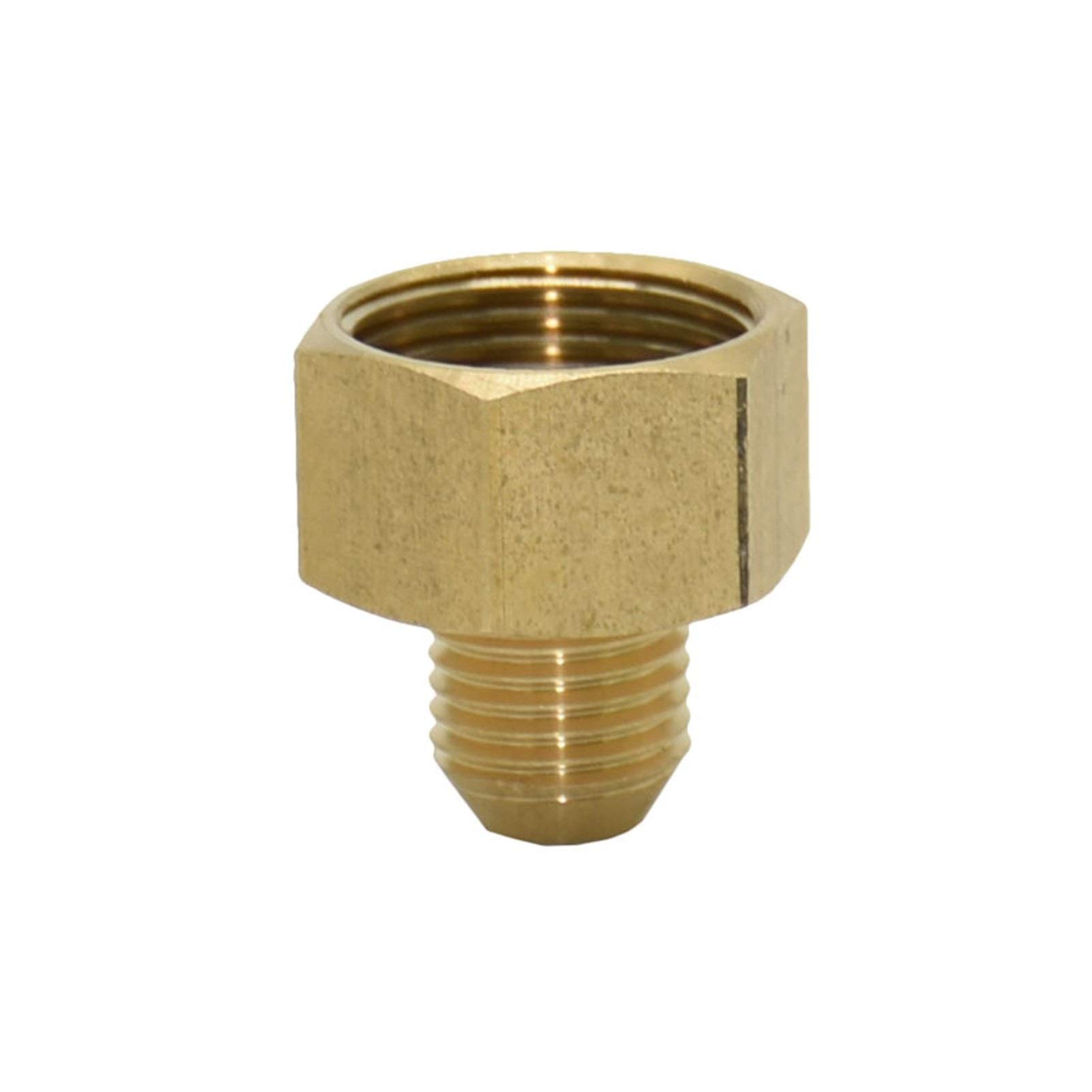 Conector de manguera Rosca externa M14 a M22 Rosca externa Unión roscada de latón Reparación de mangueras de lavadoras de alta presión Accesorios de grifo de jardín 20