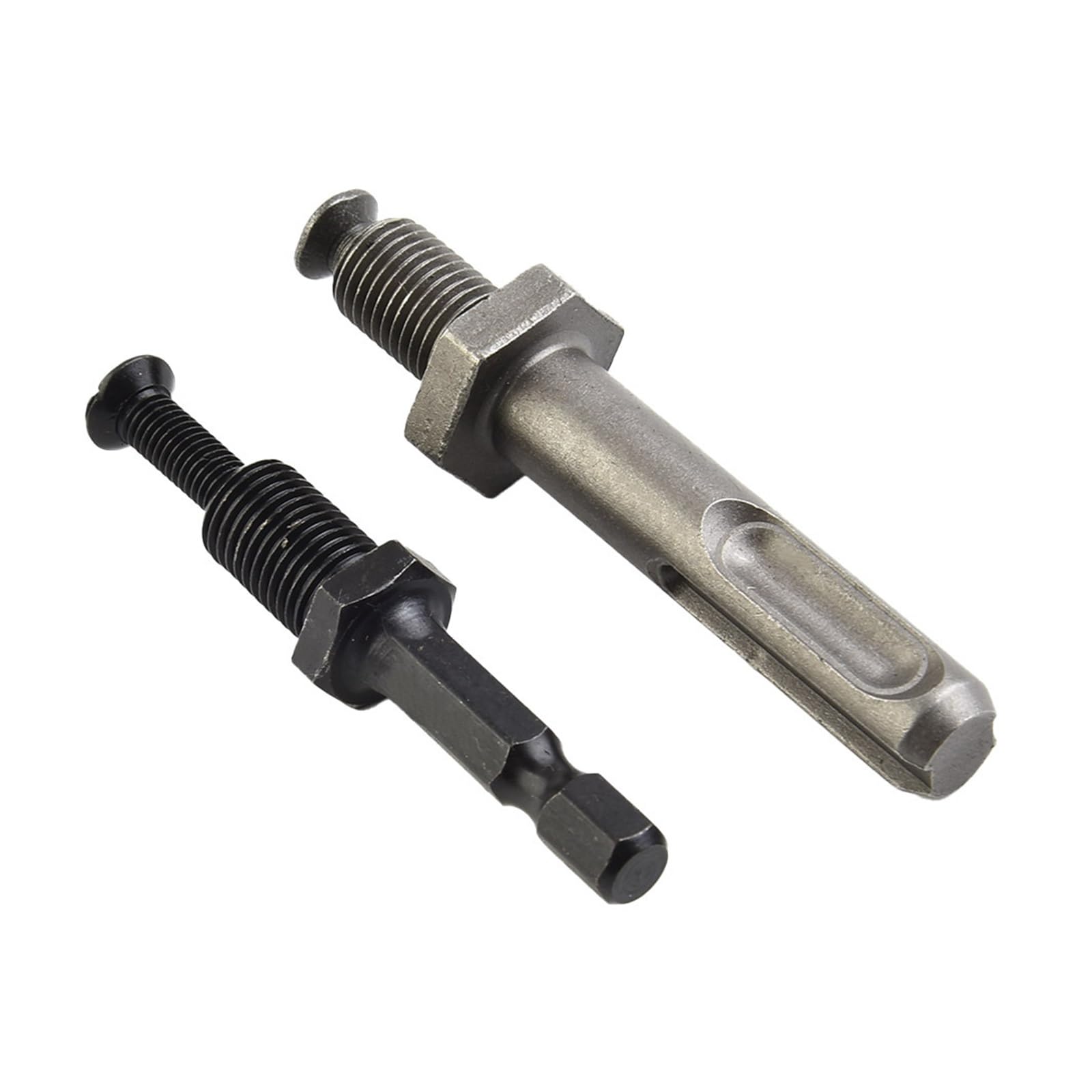 4 szt. 0.8-10 Mm 3/8-24UNF połączenie uchwyt wiertarski do gwintów Adapter pasuje do SDS pasuje do Plus Adapter do młota obrotowego/wiertarki udarowej