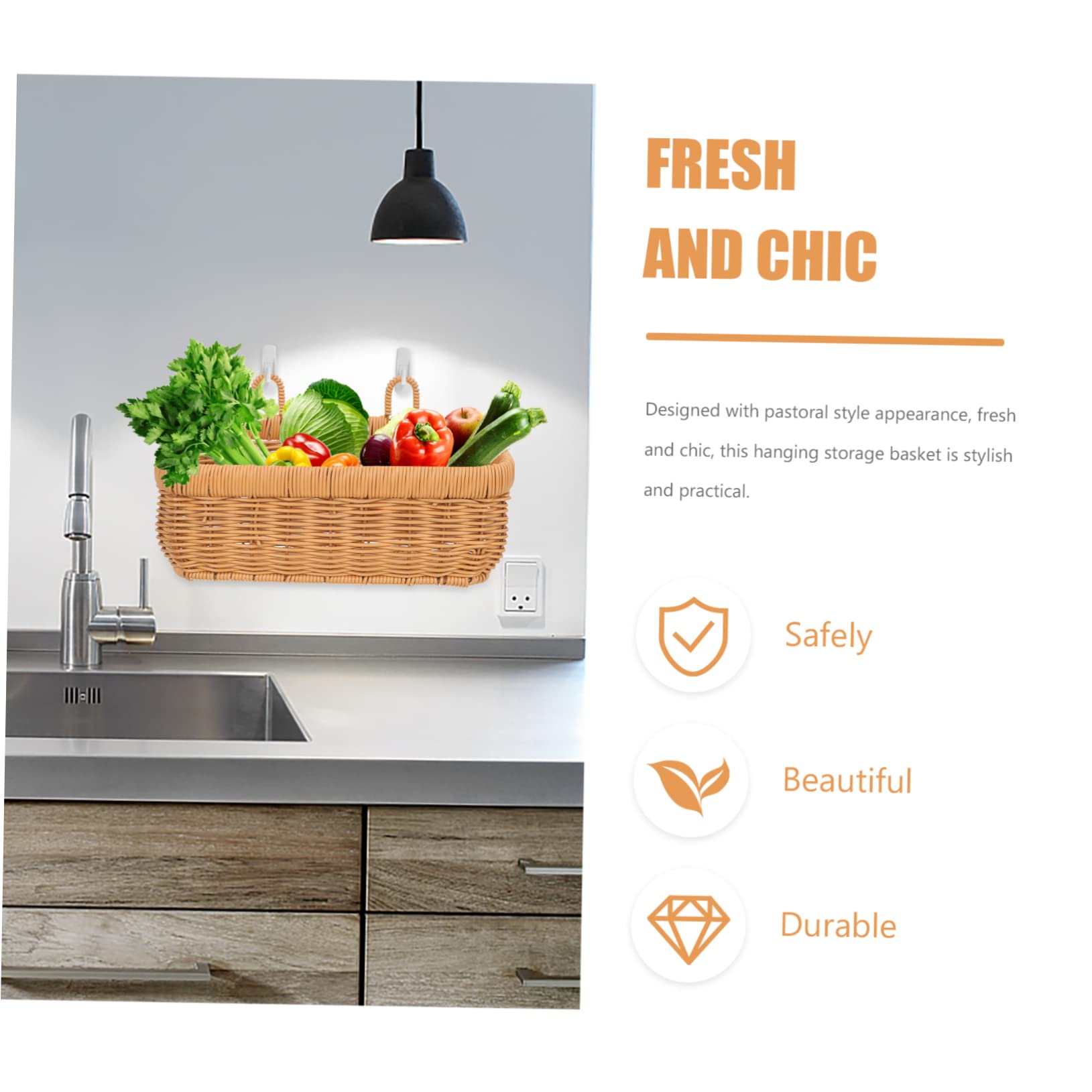 Décor De Panier Mural Boho, Paniers Décoratifs Suspendus En Osier