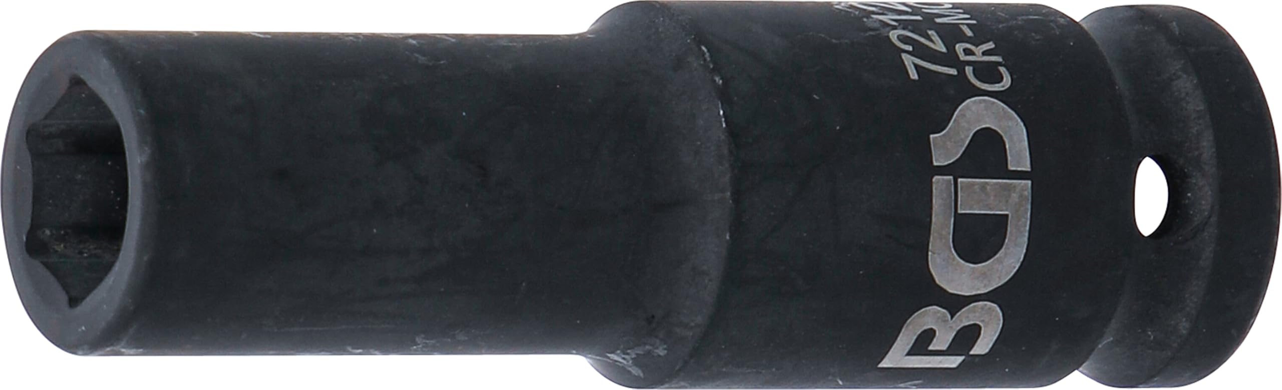 BGS 7212 | Llaves de vaso impacto hexagonal, largo | entrada 12,5 mm (1/2") | 12 mm