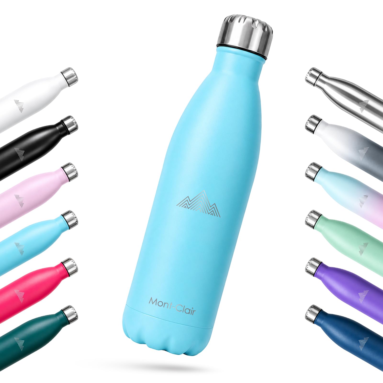 Insulated Stainless Steel Water Bottle 500 mL Leakproof BPA Free