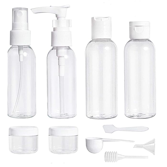 Buy ShaniTech Pack of 10 Pcs Leak Proof Refillable Air Travel Size