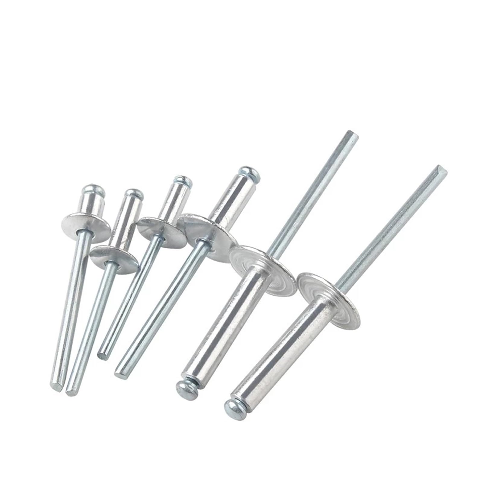 remaches ciegos, Remache ciego M4 Remaches automáticos de aluminio 4 mm x 5 6 8 9 10 12 25 30 for uñas(M4x12mm 100pcs)