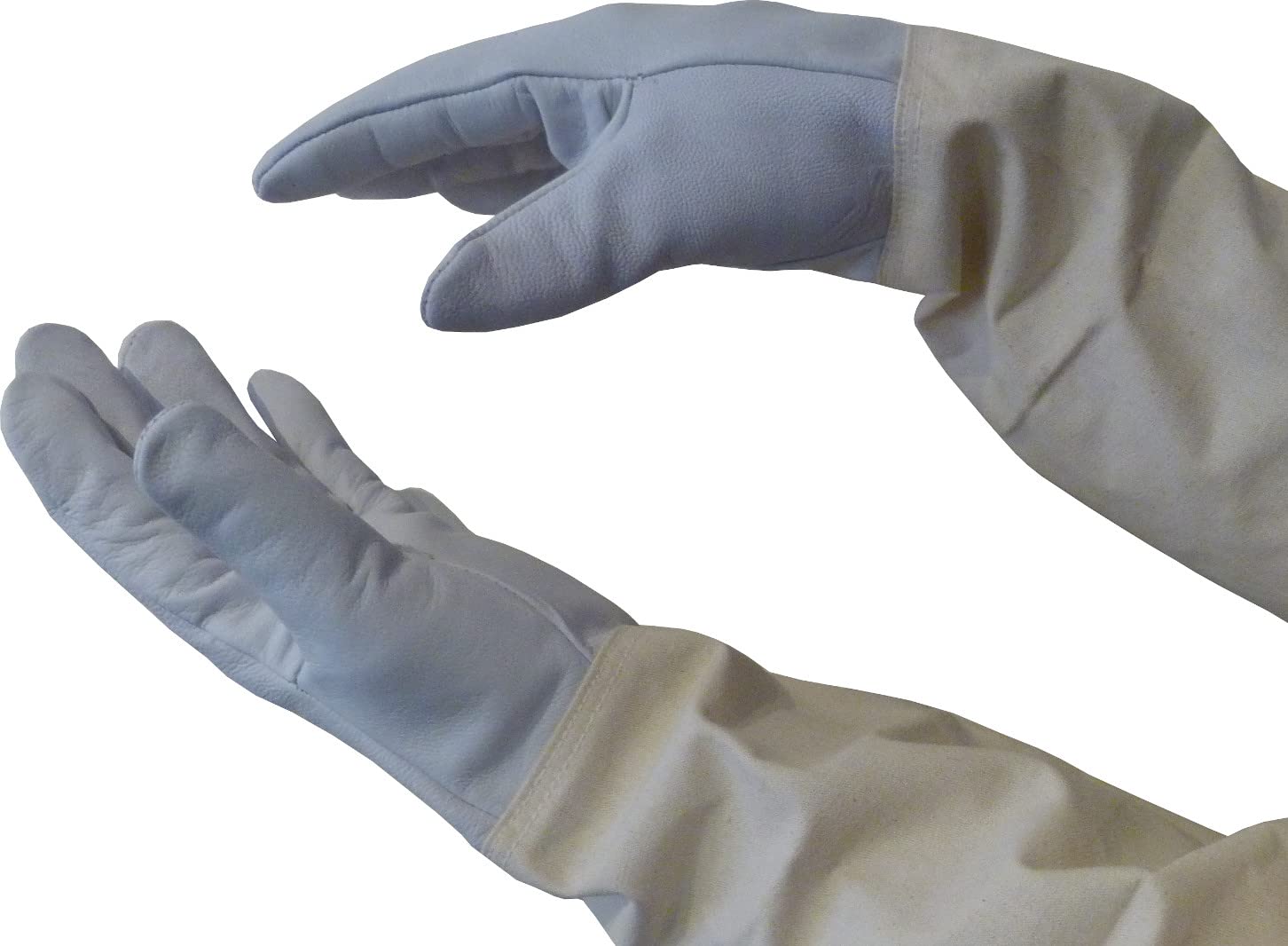 AGS Gants d'apiculteur en peau de chèvre - Gants de protection pour apiculture - Taille S