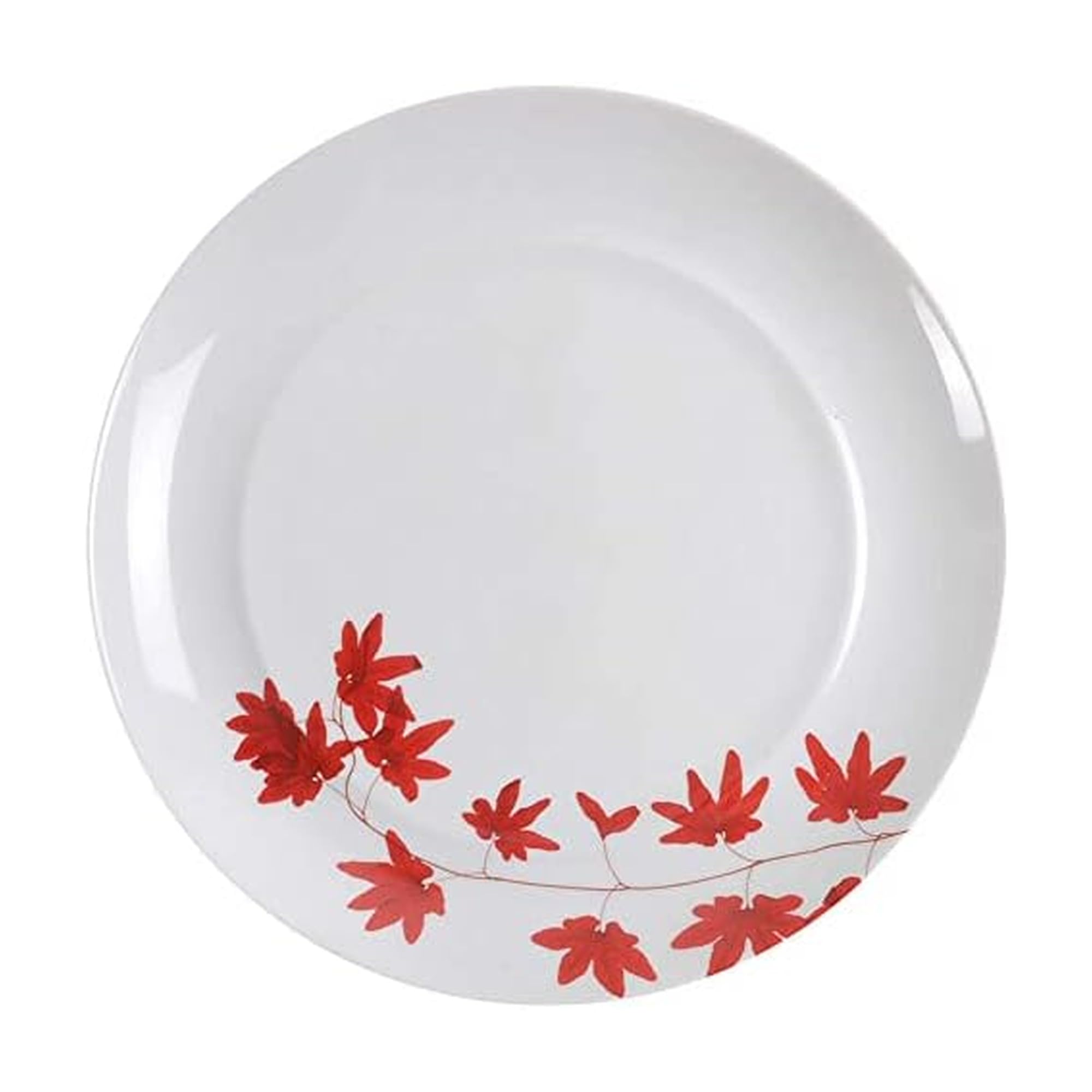 Amazon.com | Mikasa Pure Red Dinner Plate, 10.75-Inch: Dinner Plates