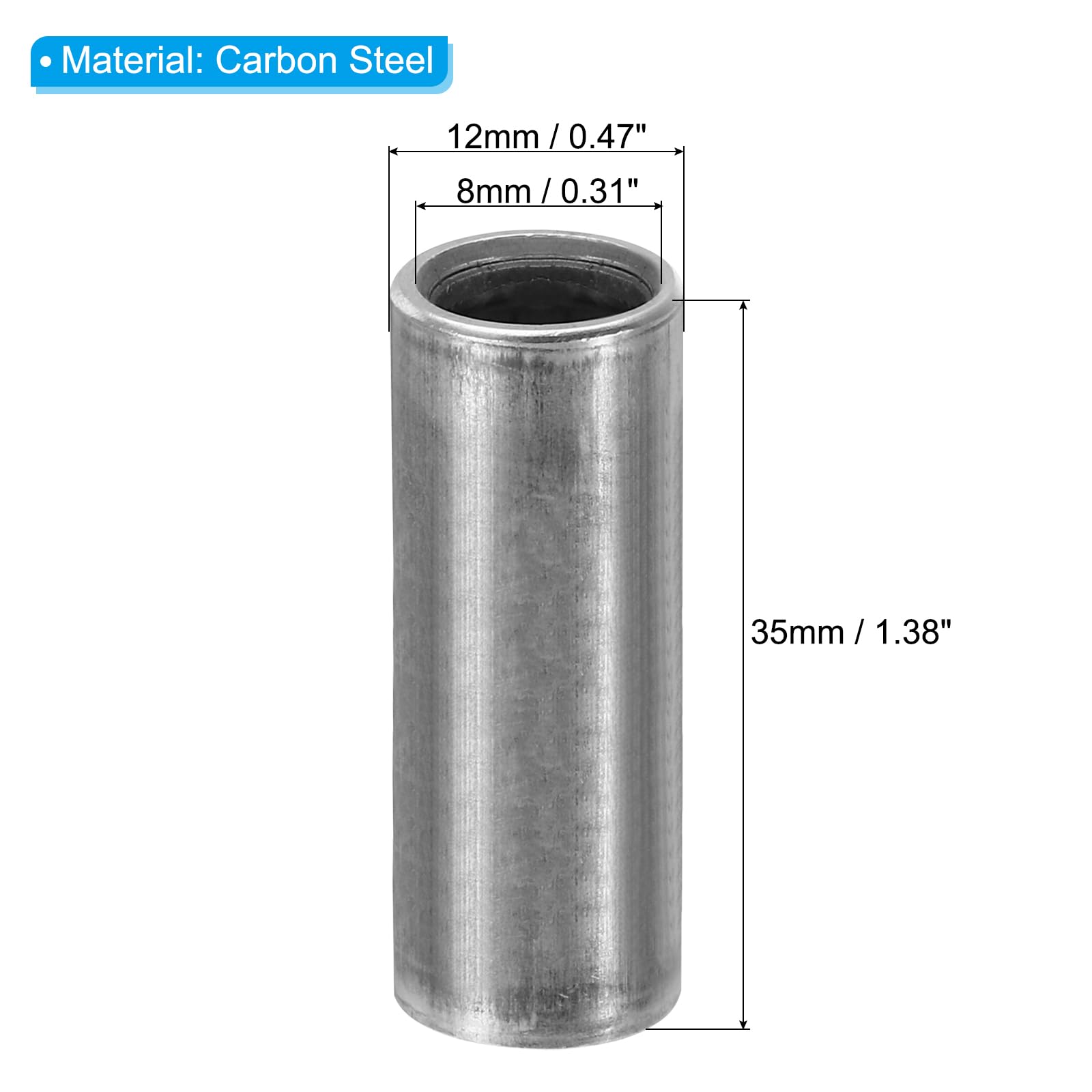 PATIKIL M8 Steel Spacers - Image 2