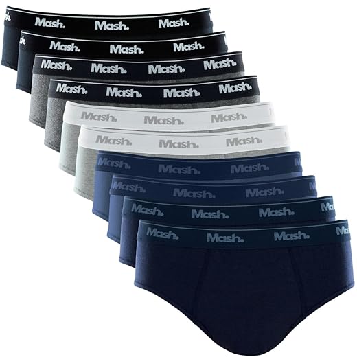 Kit 10 Cuecas Slip MashMasculino